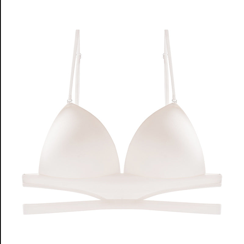 Sweet sexy cross backless bra and panty set