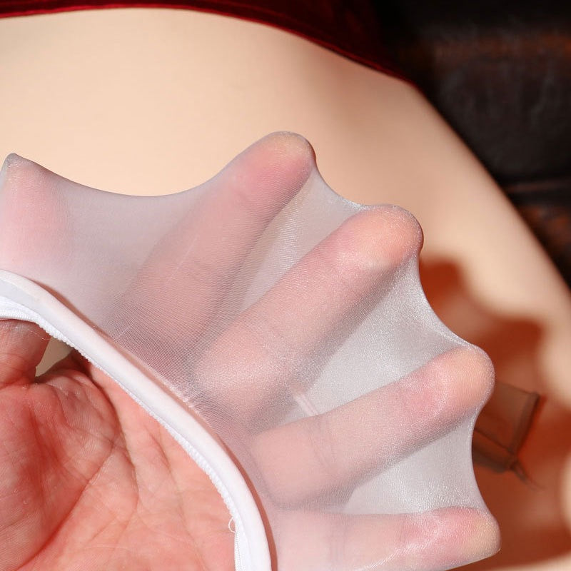 White C-String Pouch Thong