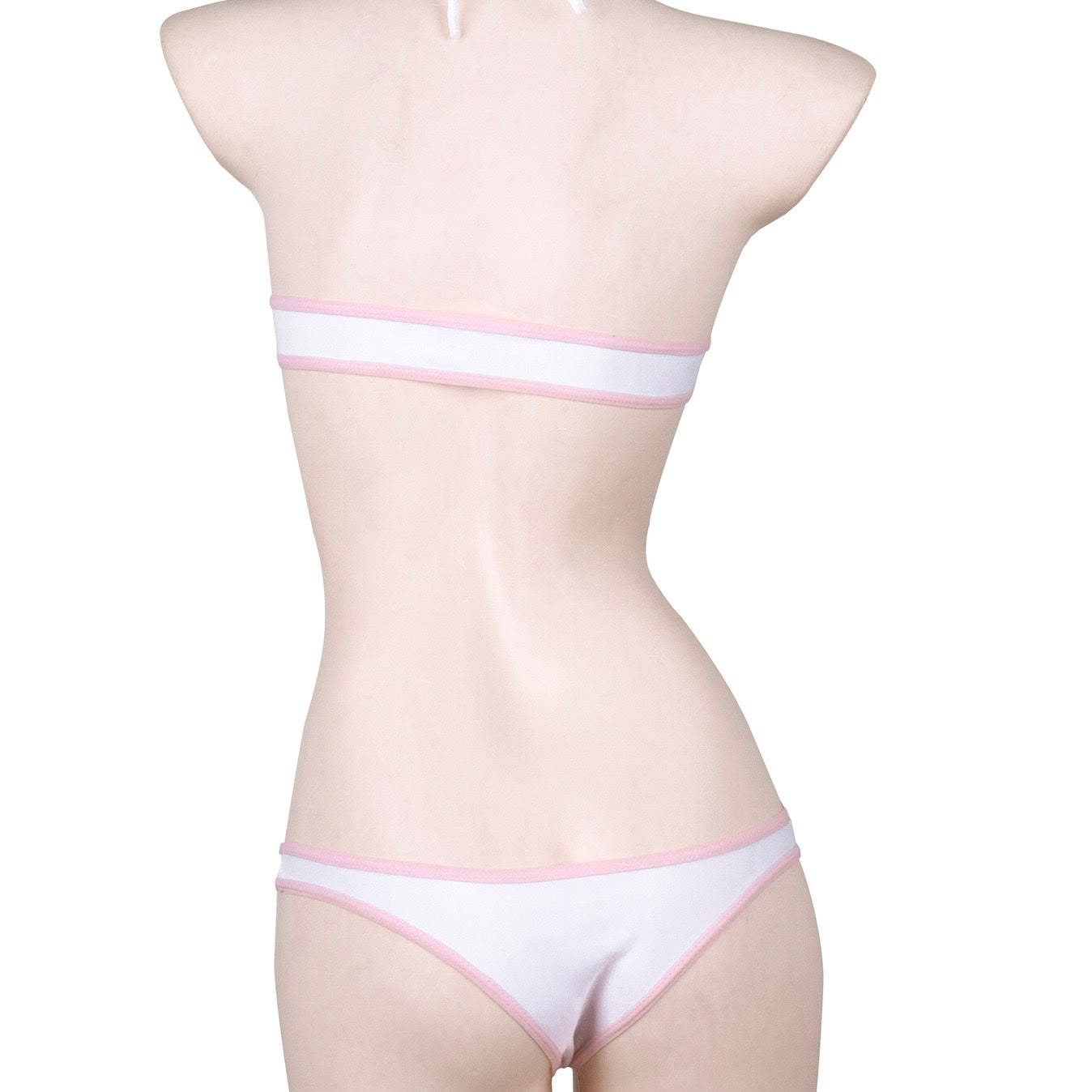 White Leather Bikini - Femboy Fashion