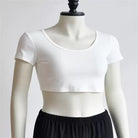 Solid Crop Tee - Femboy Fashion