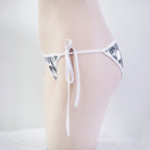 Black And White Anime Print Panty - Femboy Fashion