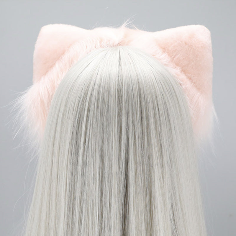 Pink Cat Ears Headband for Femboy - Femboy Fashion