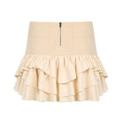 Femboy's Beige Cake Short Skirt - Femboy Fashion