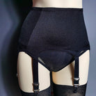 Black 6 Strap Garter Belt - Femboy Fashion