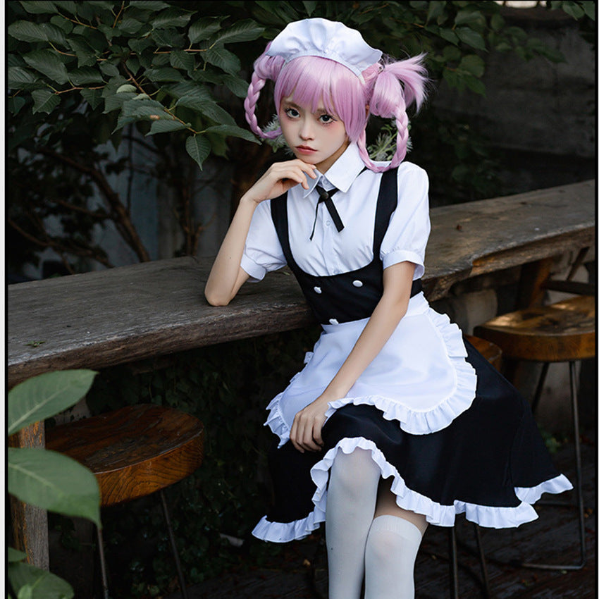 Black And White Maid Dress - Femboy Fashion