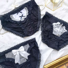 Black Anime Maid Panties - Femboy Fashion