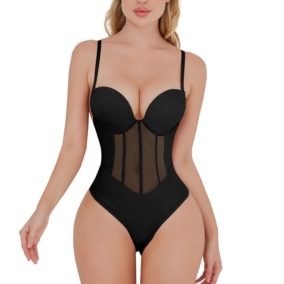 Corset Bodysuit Lingerie - Femboy Fashion