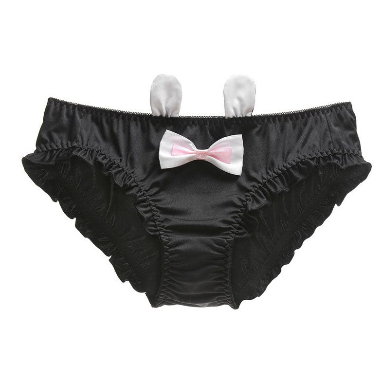 Cute Ruffle Panties With Bunny Ears - Femboy Fashion