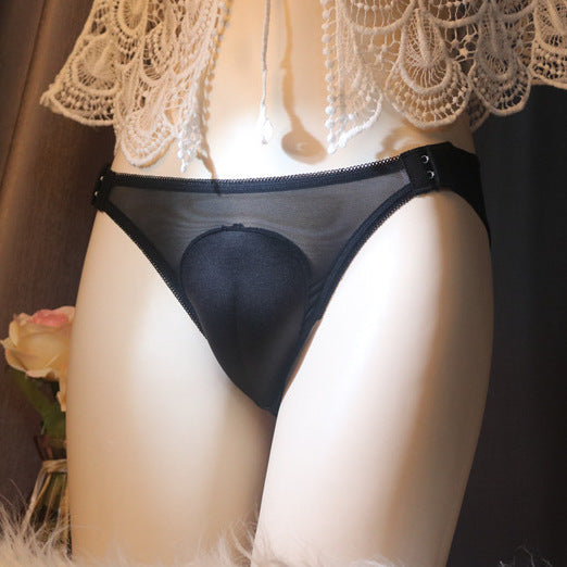 Black Hiding Gaff Panties for Femboy - Femboy Fashion
