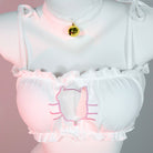 Black Kawaii Cat Lingerie Set - Femboy Fashion