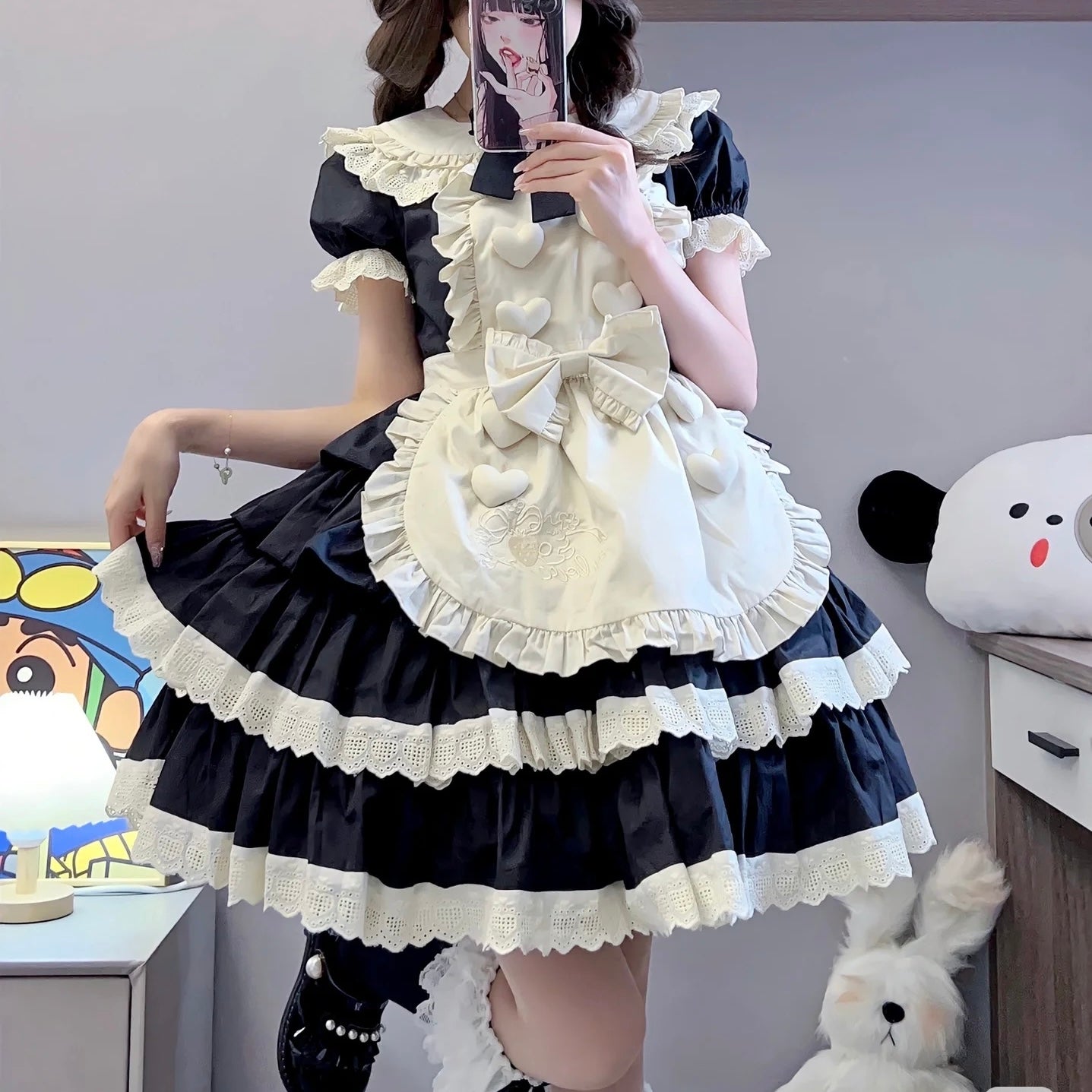 Maid Uniform Dress - Femboy Fashion