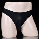 Black seamless pouch panty for sissy femboy