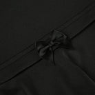 Black sweet black skirt with bow detail