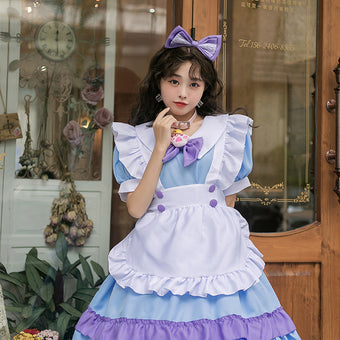 Black and White Femboy Maid Dress