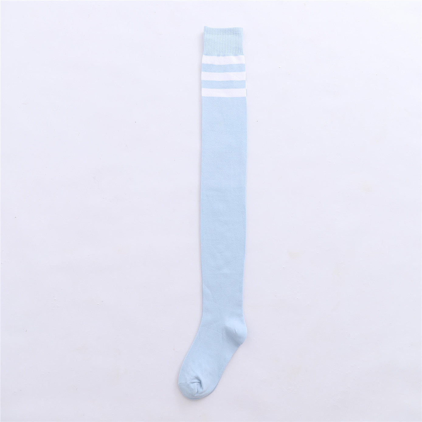 80CM Blue Extra Long Thigh High Socks