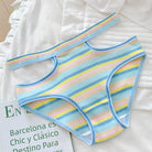 Rainbow Stripe Panties - Femboy Fashion