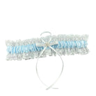 Blue Sweet Lace Thigh Garter - Femboy Fashion