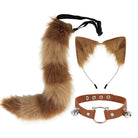 Cat Ears And Tail With Collar Set - Femboy Fashion