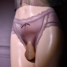 Sissy Lace Satin Pouch Panties - Femboy Fashion