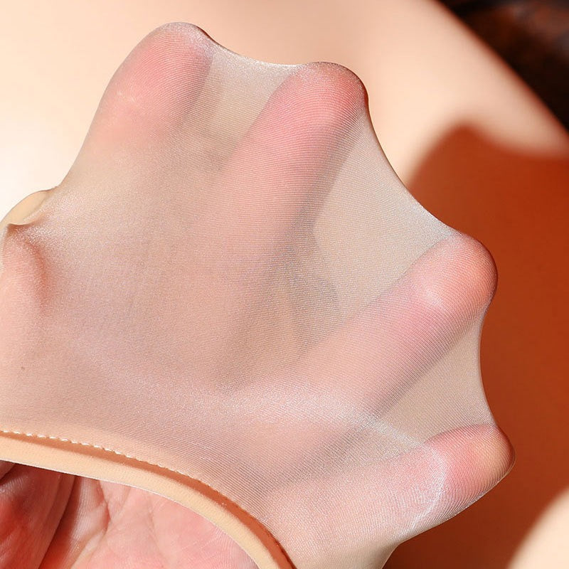 Beige C-String Pouch Thong