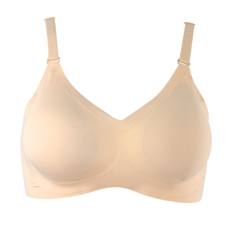 Nude Seamless Pocket Bra for Femboy - Femboy Fashion