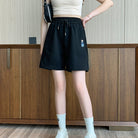 Femboy in Black Cotton Lounge Shorts - Femboy Fashion