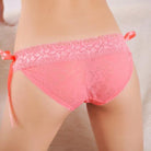 Multi-layer Lace Tie Side Thong Panty - Femboy Fashion