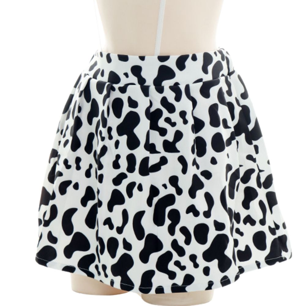 Cow Print Skirt