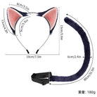 Cosplay Cat Ears And Tail Set - Femboy Fashion