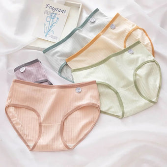 Femboy Cute Cotton Bunny Panties