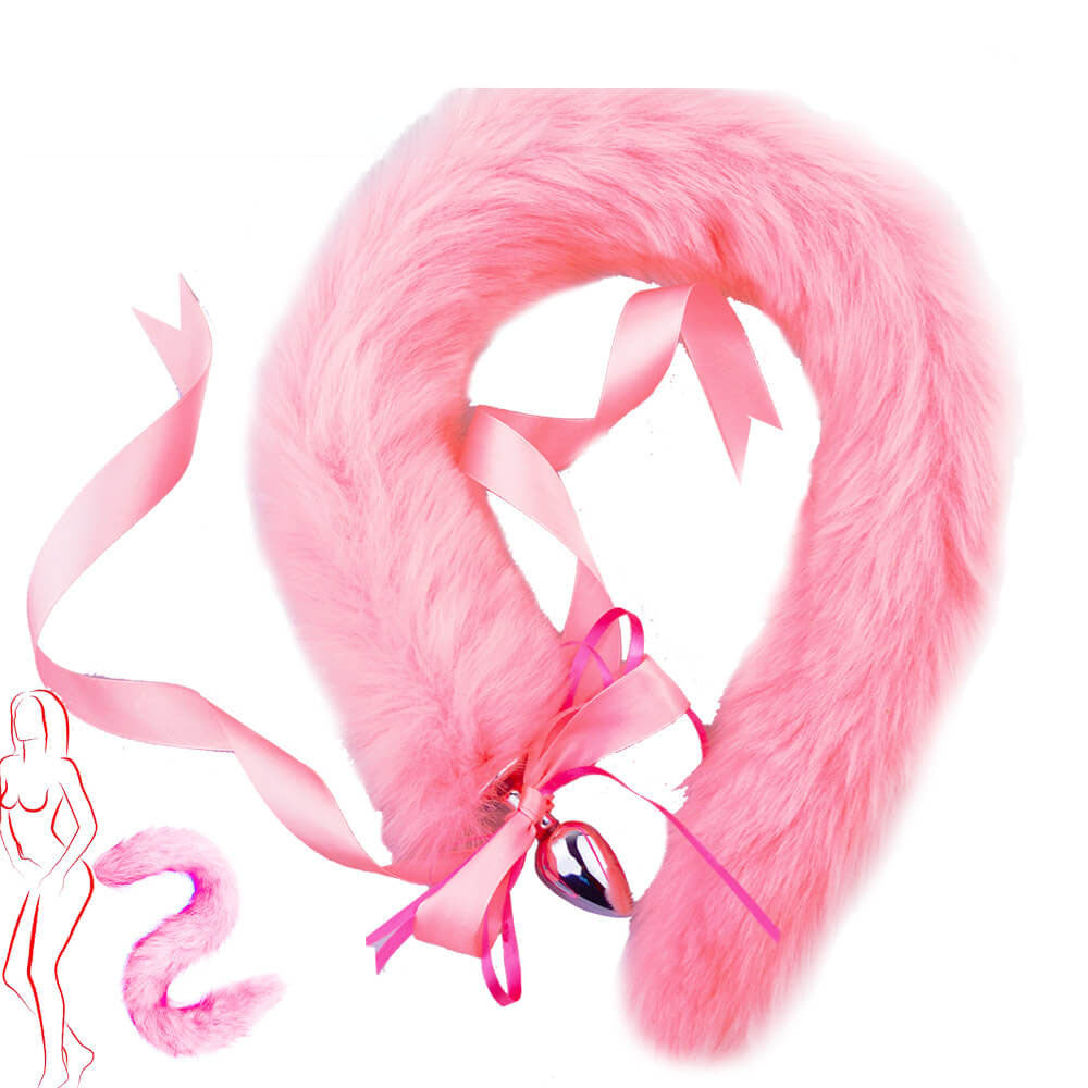 Femboy Fox Tail Butt Plug - 80cm - Femboy Fashion