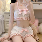 Cute Ruffle Bloomers Bikini Lingerie - Femboy Fashion