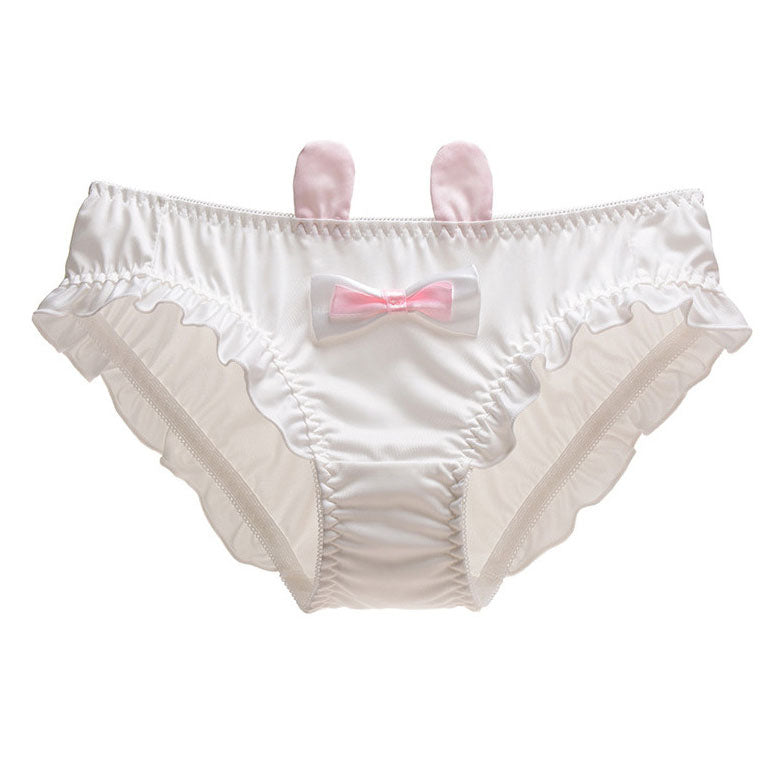 Cute Ruffle Panties With Bunny Ears - Femboy Fashion