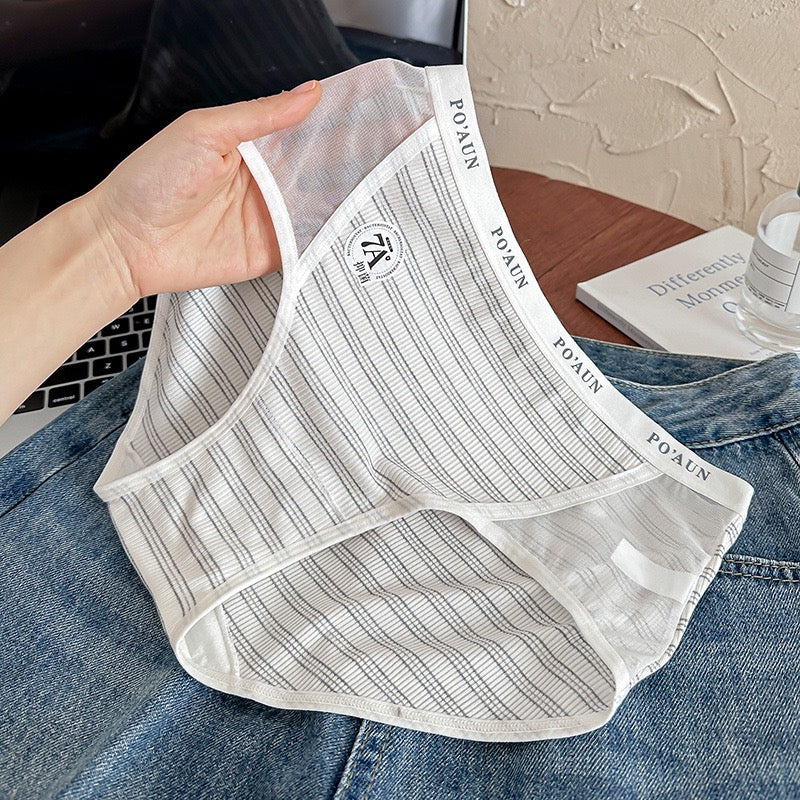 Cute sexy cutout striped panties femboy fashion