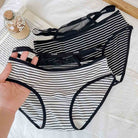 Cute sexy cutout striped panties for femboy