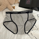 Cute striped sport panties