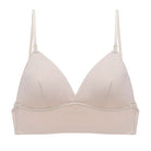 Cute sweet wireless plunge backless bra for femboy