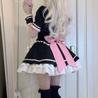 Femboy Cat Paw Cute Maid Set Back - Femboy Fashion