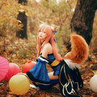 Femboy cosplay wear sexy fox ears and tail set