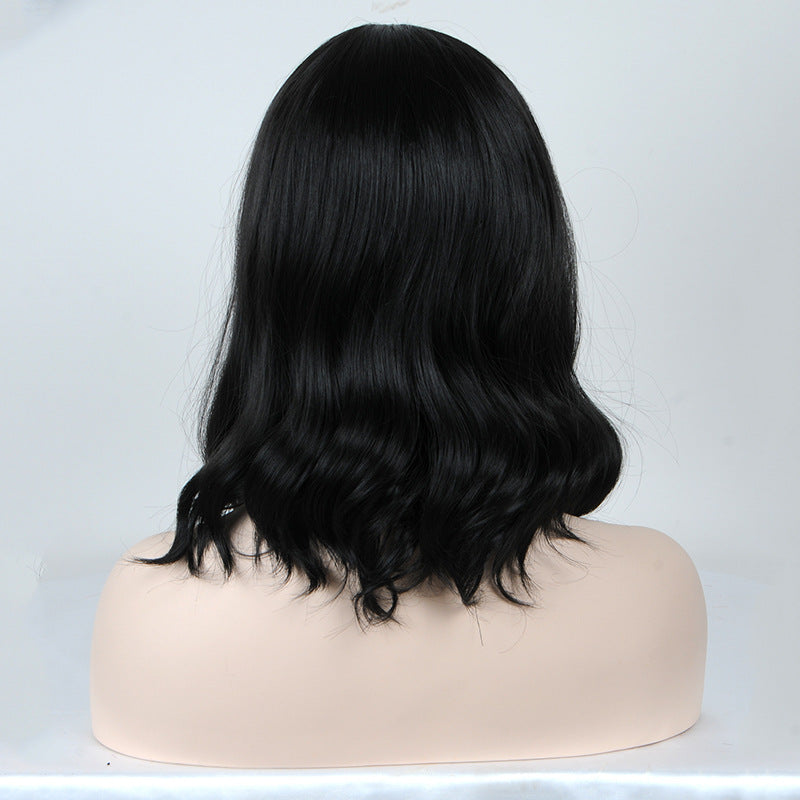 Femboy Elegant Wave Bob Wig Back - Femboy Fashion