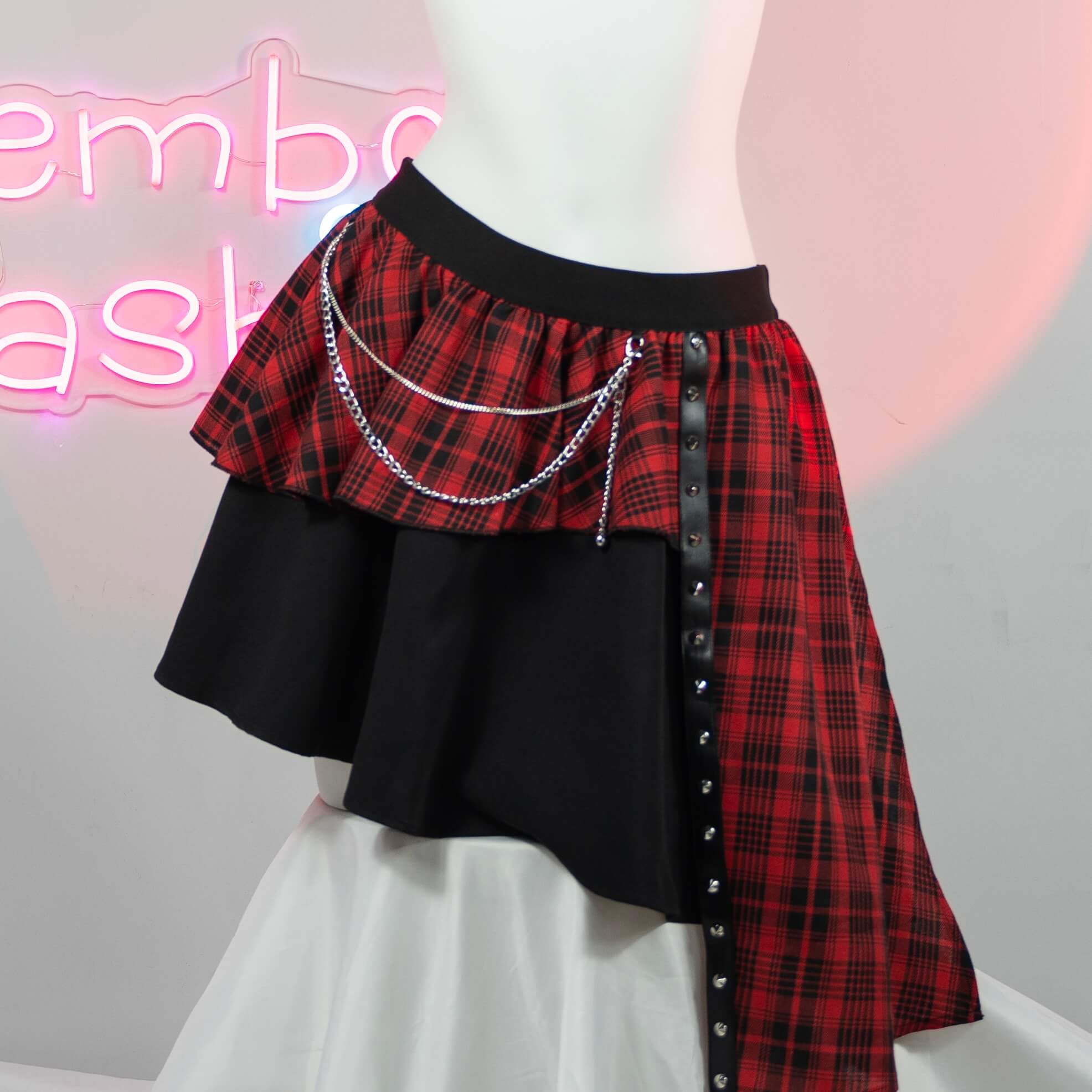 Femboy's Gray Cake Short Skirt - Femboy Fashion