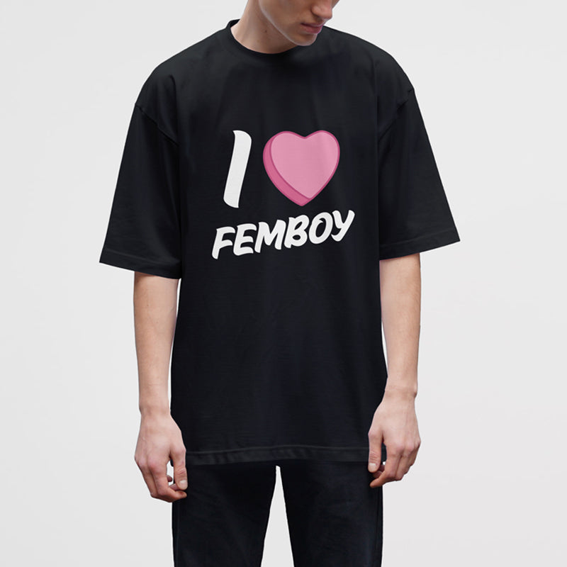 Femboy Fashion Design - I Love Femboy T-shirt