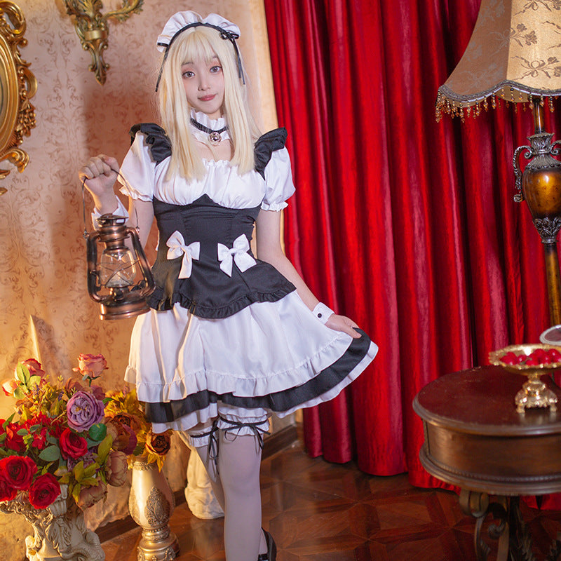 Black Maid Dress Cosplay - Femboy Fashion