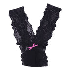 Femboy Lace Sexy Thong Black - Femboy Fashion