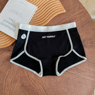 Femboy plus size boyshort panties black