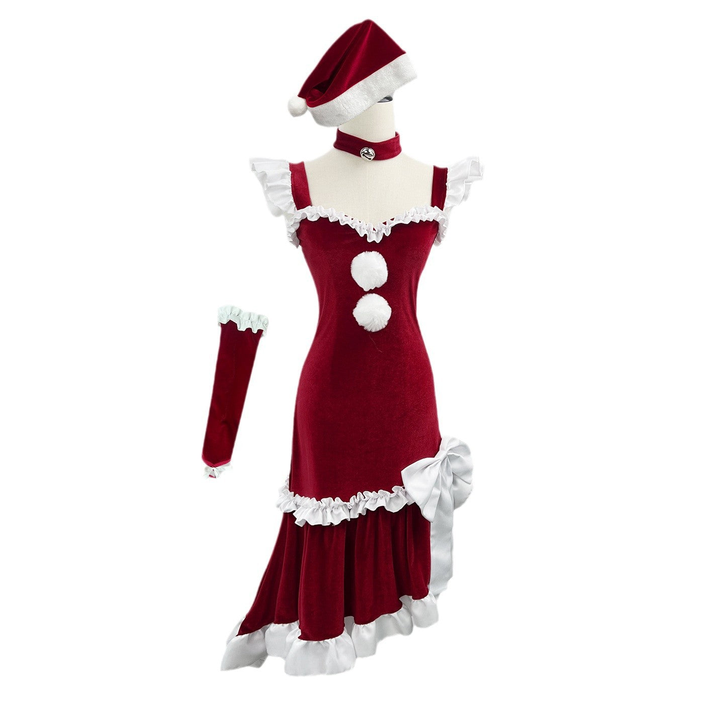 Femboy plus size christmas bodycon dress