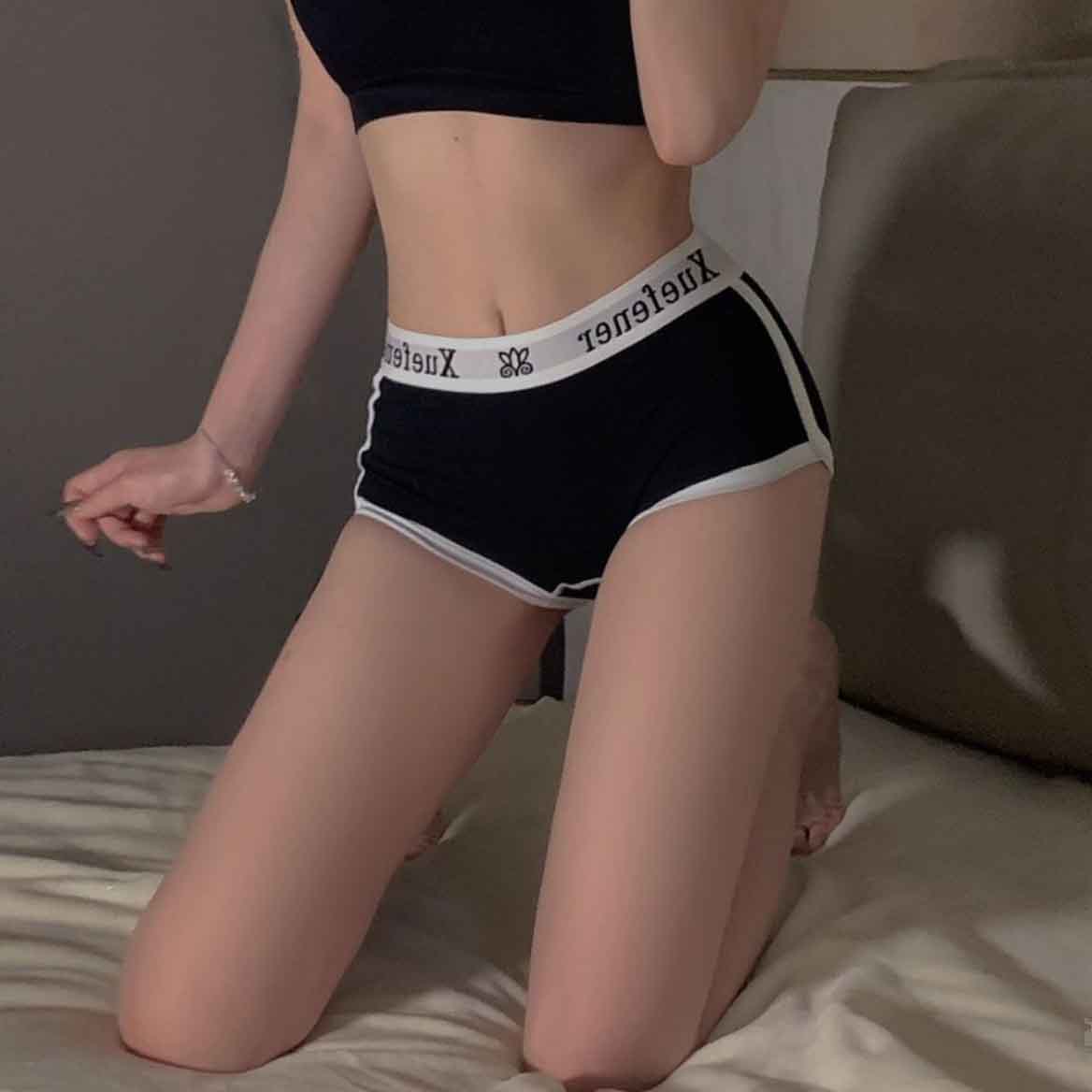 Black/Grey/Green Femboy Retro Boyshorts for Sale - Femboy Fashion