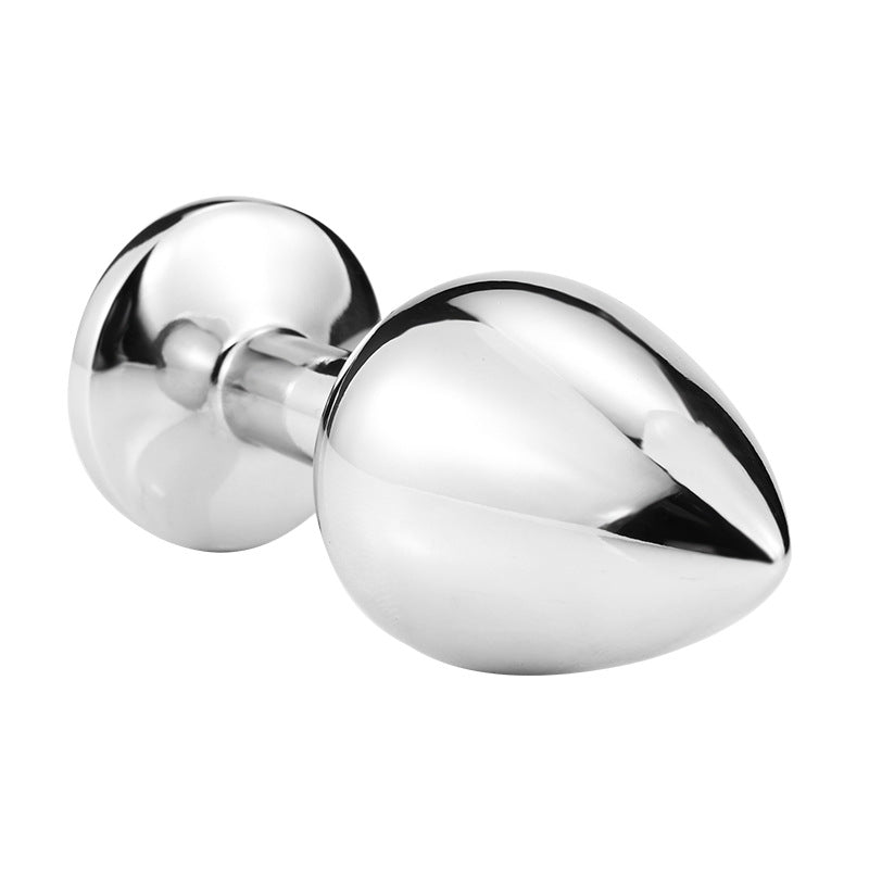 Femboy stainless steel rhinestone butt plug