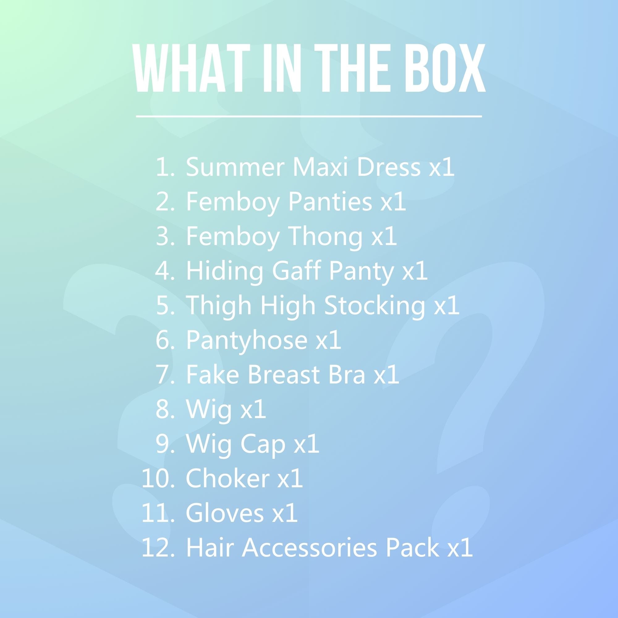 Femboy Starter Kit - Summer Maxi Dress Mystery Box - Femboy Fashion