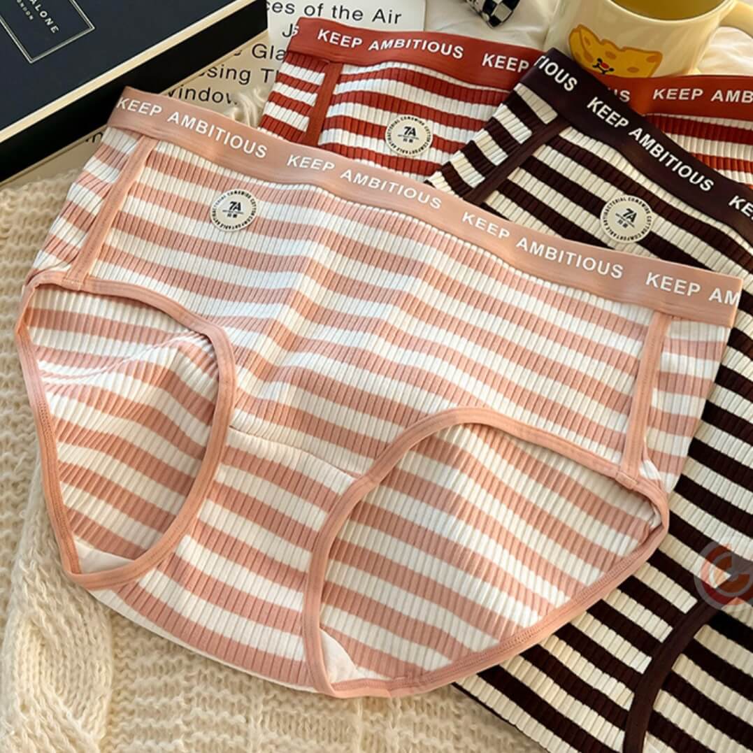 Femboy striped panties